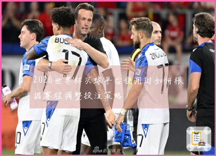 2026世界杯买球平台使用时如何根据赛程调整投注策略