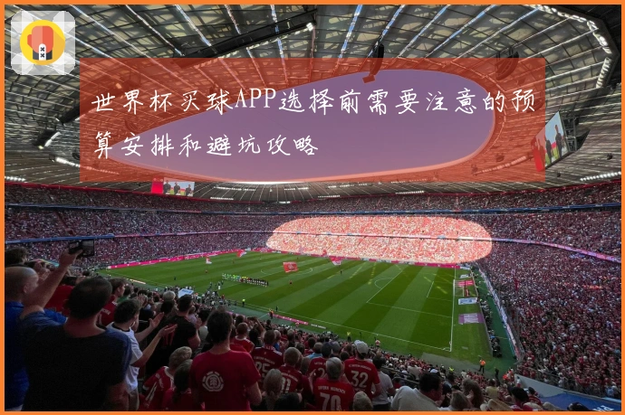 世界杯买球APP选择前需要注意的预算安排和避坑攻略